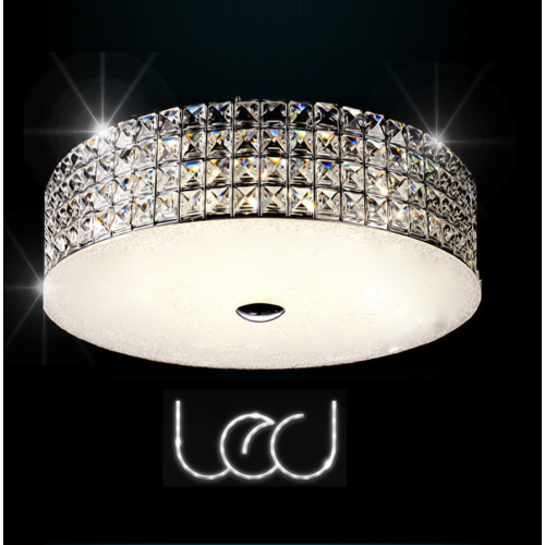 Lampa PLAFON z kryształów K9  40cm